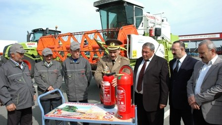 Dövlət Yanğın Nəzarəti Xidməti Ağstafada yanğına qarşı təbliğat günü keçirib