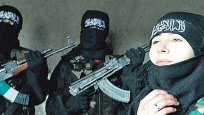 Suriyaya gedən cihadçı qızlar - FOTO