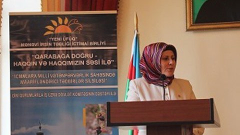 Gəncədə Qazi Qarabağ azanı səsləndi 