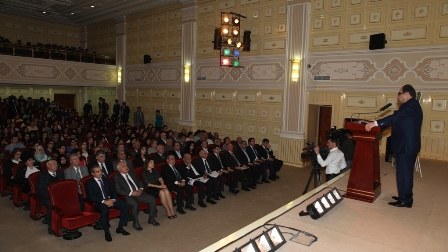 Təhsil naziri BDU-ya gəlib - FOTO