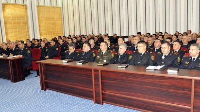  Axtarışda olan 1020 nəfər tutulub-DİN-də Kollegiya iclası keçirilib