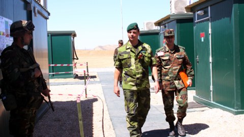 Azərbaycan hərbçiləri NATO təliminə başladı - FOTOLAR