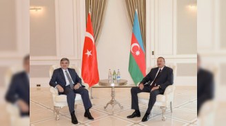 İlham Əliyev Abdulla Güllə görüşüb