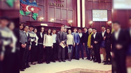 İlham Əliyevin oğlu qrup yoldaşları ilə - Yeni FOTOLAR