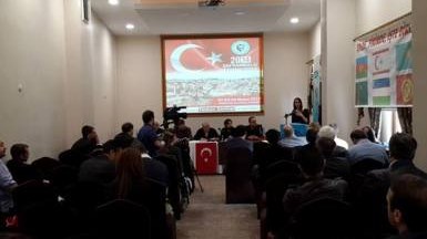 Deputat Türkiyədə Şuşadan danışdı