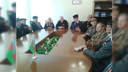 70 il əvvəlin döyüşçüləri ilə görüş keçirilib - FOTO