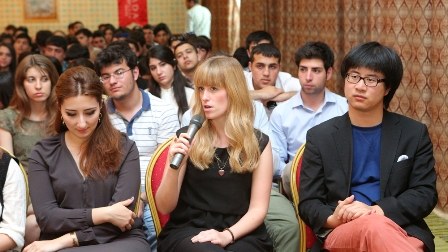 Gəncənin icra başçısının oğlu hesabat verdi - FOTOLAR