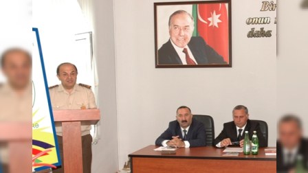 FHN Dövlət Yanğın Nəzarəti Xidməti Lənkəranda müşavirə keçirib