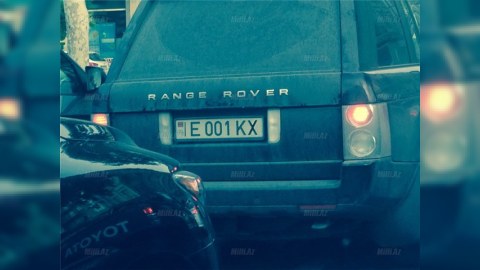 Bakıda Ermənistan nömrəli "Range Rover"? - FOTO