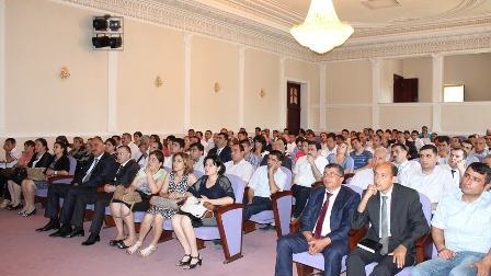 DSMF Yevlaxda regional təqdimat keçirib 