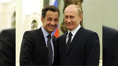 Putin Sarkozi ilə görüşdü: Avropaya MESAJ verdi