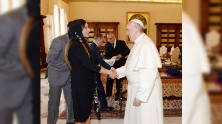 Mehriban Əliyeva Vatikan Muzeyində saziş imzaladı
