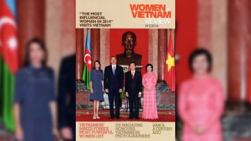 "Vyetnam qadını" jurnalı Mehriban Əliyevadan yazdı - FOTO