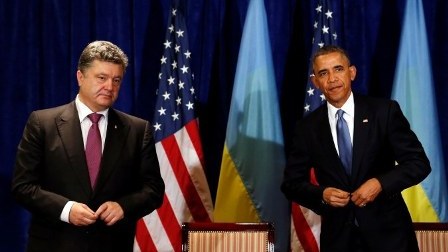 Obama Poroşenko ilə görüşdən razı qaldı -TƏFƏRRÜAT