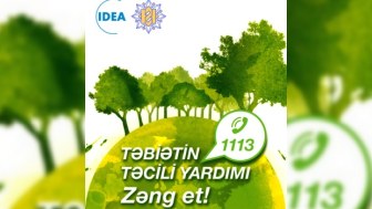 “Təbiətə təcili yardım” qaynar xətti və mobil qrupu yaradılıb