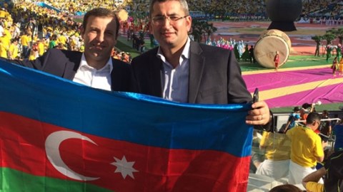 Dünya Çempionatında Azərbaycan BAYRAĞI: Futbol azarkeşlərimiz Braziliyaya GEDİB 