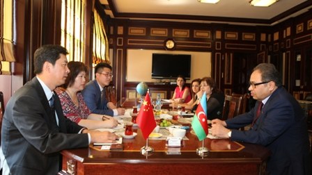 Şanxaylı qonaqlar BDU-da olub – FOTO