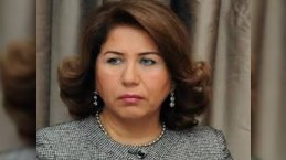Bahar Muradova Şəhid Səməndər Kərimovun yas mərasimində iştirak edib