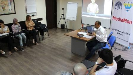 “MediaMən” layihəsinin praktiki təlimləri davam  edir - FOTO