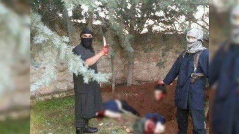 İŞİD-in yeni dəhşətli edamları - FOTOLAR