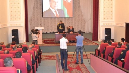 Cəbhə bölgəsində polislərin peşə bayramı qeyd olundu