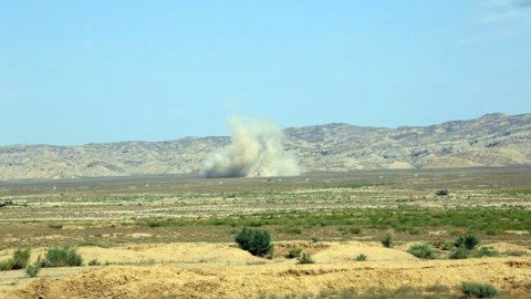 Azərbaycanda 3000 nəfər ehtiyatda olan hərbi vəzifəli təlimlərə çağırılıb - FOTOLAR  