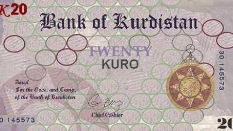 Bərzani “Kürdüstan dövləti”nin pullarını indidən kəsdirib - FOTOLAR