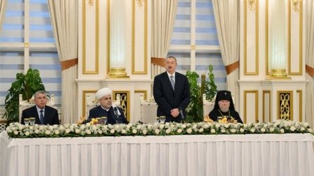 Prezident İlham Əliyev iftarda – FOTOLAR 