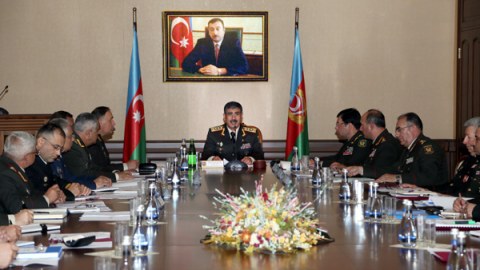 Zakir Həsənov generallardan hesabat aldı, tapşırıqlar verdi