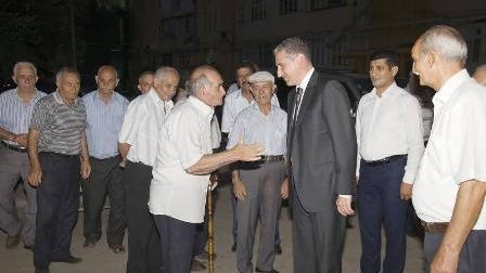 Sumqayıtın deputatı seçiciləriylə görüşüb - FOTO