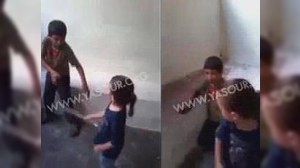 Öz qızlarına fələstinli uşağı döydürən yəhudi ailə – VİDEO