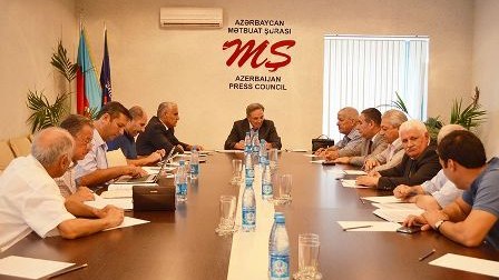 Mətbuat Şurasının İdarə Heyəti iclasını keçirib