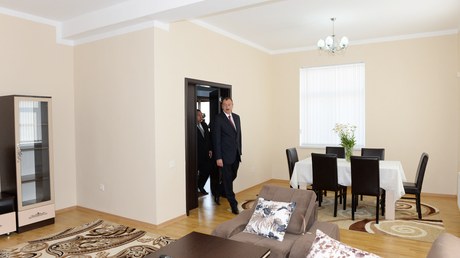 İlham Əliyev Xızıda – FOTOLAR 