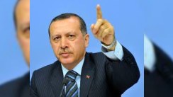 Ərdoğan qatarda qaldı 
