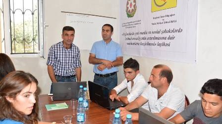 Bərdə rayonunda gənclər üçün iki günlük seminar keçirilib