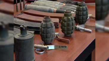 Bakıda döyüş sursatı aşkarlandı 