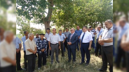 Əhməd Vəliyev Qazaxda seçiciləri ilə görüşüb - FOTO