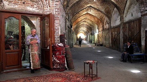 Təbrizin xalça bazarı – FOTOLAR