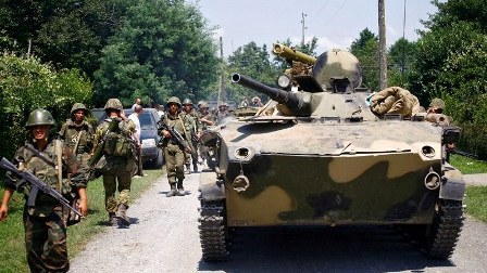 Rusiya ordusu Ukraynaya girdi