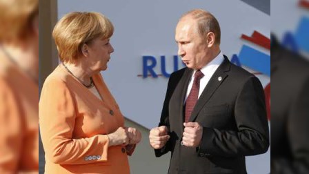 Merkel Putinə zəng etdi 