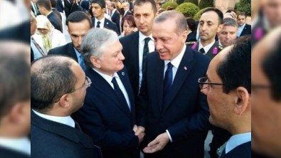 Nalbandyan Sərkisyanın dəvətnaməsini Ərdoğana verdi