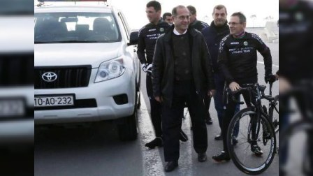  General Mədət Quliyev veloyürüşə qoşuldu - FOTO  