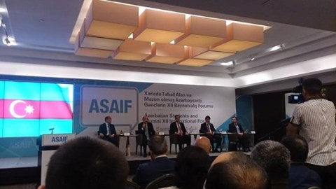 Bakıda ASAİF-in XII Forumu başladı
