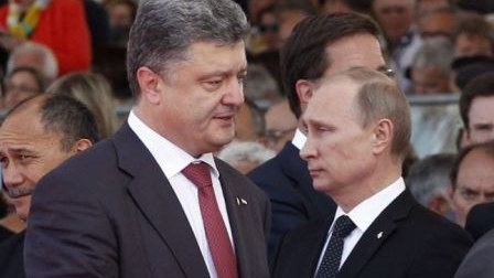 Putin Poroşenko ilə yenidən Ukraynanı müzakirə etdi 