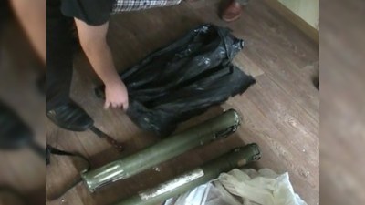 Gürcüstan polisi ermənilərdən külli miqdarda silah-sursat götürdü 