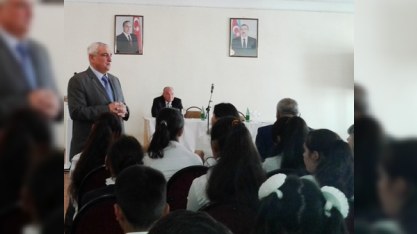 Kamal Abdulla Şamaxıda, Oqtay Səmədov  Gəncədə dərs keçib