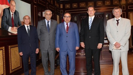 Çexiya səfiri BDU-ya gəldi
