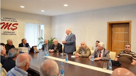 Mətbuat Şurasında Əfqan Əsgərovun 85 illiyi keçirilib - FOTO