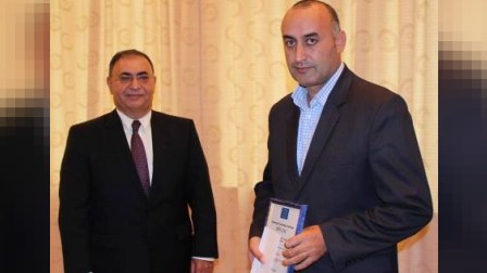 4 jurnalistə Zərdabi və Nəcəf Nəcəfov ənənələrinə görə mükafat verildi - FOTOLAR