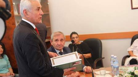 Bakı Beynəlxalq Humanitar Forumunun iştirakçıları Slavyan Universitetində - FOTO 